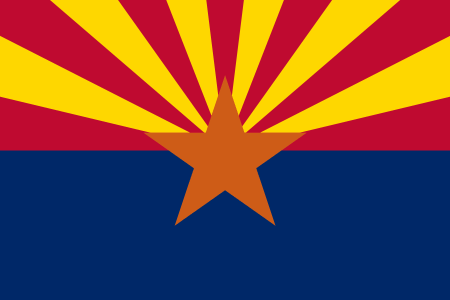 The Arizona state flag
