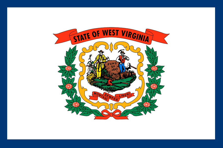 The West Virginia state flag